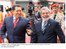 Presidente Lula e o presidente, Hugo Cháves, durante cerimônia oficial de chegada à Venezuela.