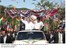 Presidente Lula e o presidente da Bolívia, Evo Morales, durante chegada a Chimoré, Bolívia.
