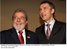 Presidente Lula ao lado do primeiro-ministro da Noruega, Jens Stoltenberg.