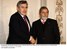 Presidente Lula durante encontro com o primeiro-ministro do Reino Unido, Gordon Brown, em Copenhague.