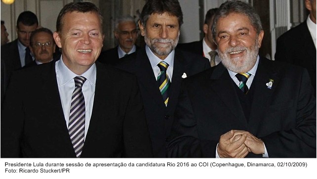 Presidente Lula durante sessão de apresentação da candidatura Rio 2016 ao COI.
