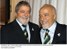 Presidente Lula e o escritor Paulo Coelho durante apresentação Rio 2016.