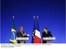 Presidente Lula e o presidente da França, Nicolas Sarcoky, durante entrevista conjunta à imprensa.