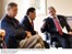 Presidente Lula durante encontro com represententes sindicais em Pittsburgh.