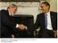 Presidente Lula e o presidente Barack Obama durante encontro na Casa Branca.