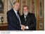 Presidente Lula durante encontro com o ex-presidente da França, Jacques Chirac, em Paris.