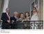 Presidente Lula, e a primeira-dama, Marisa Letícia, na chegada ao jantar com o primeiro-ministro de Portugal, José Sócrates.