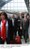 Presidente Lula durante chegada à estação Saint Pancras, em Londres.