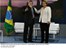 Presidente Lula ao lado da Chanceler da Alemanha, Angela Merkel, durante encontro na Itália.