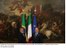 Presidente Lula durante encontro com o primeiro-ministro da Itália, Silvio Berlusconi, no Palácio Chigi, Itália.