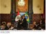Presidente Lula e o presidente do Peru, Alan Garcia, durante encontro com integrantes do Conselho Empresarial Brasil-Peru.