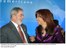 Presidente Lula e a presidente da Argentina, Cristina Kirchner, durante a 19ª Cúpula Ibero-Americana.