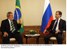Presidente Lula durante reunião com o presidente da Rússia, Dmitri Medvedev, em Ecaterimburgo.