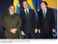 Presidente Lula durante encontro com o primeiro-ministro da Suécia, Fredrik Reindeldt, e o presidente da Comissão Européia, Durão Barroso.