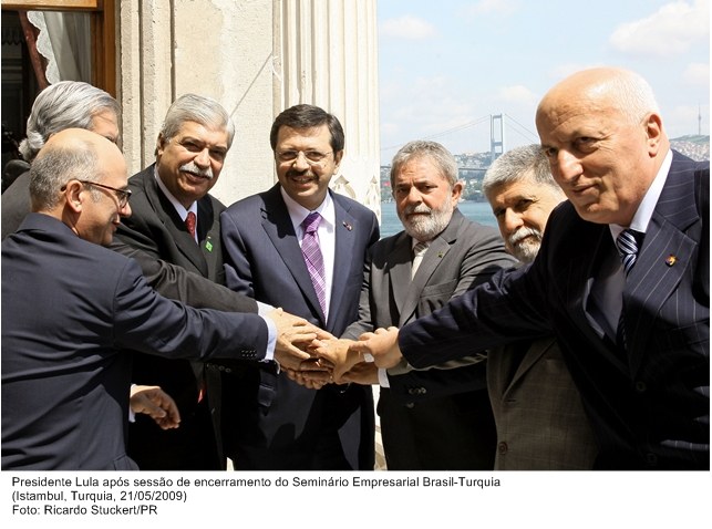 Presidente Lula após encerramento do Seminário Empresarial Brasil-Turquia.