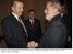 Presidente Lula  é recebido pelo primeiro-ministro da Turquia, Recep Tayyip Edorgan, na chegada a Istambul.