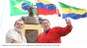 Presidente Lula durante encontro com o presidente da Venezuela, Hugo Cháves, durante encontro em El Trigre.