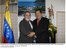 Presidente Lula e o presidente da  Venezuela, Hugo Cháves, durante a II Cúpula Ámerica do Sul e África, em Isla Margarita.