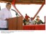 Presidente Lula e o presidente da Venezuela, Hugo Cháves, durante declaração à imprensa.