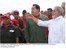 Presidente Lula e o presidente da Venezuela, Hugo Cháves, visitam o Projeto Agrícola Comunal, El dilúvio.
