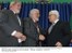 Presidente Lula, o governador da Bahia, Jaques Wagner, e o presidente  da Autoridade Nacional Palestina, Mahmoud Abbas, durante encontro em Ramalá.