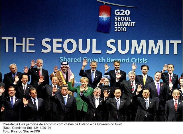 Presidente Lula participa do  encontro com os Chefes de Estado e de Governo do G-20.