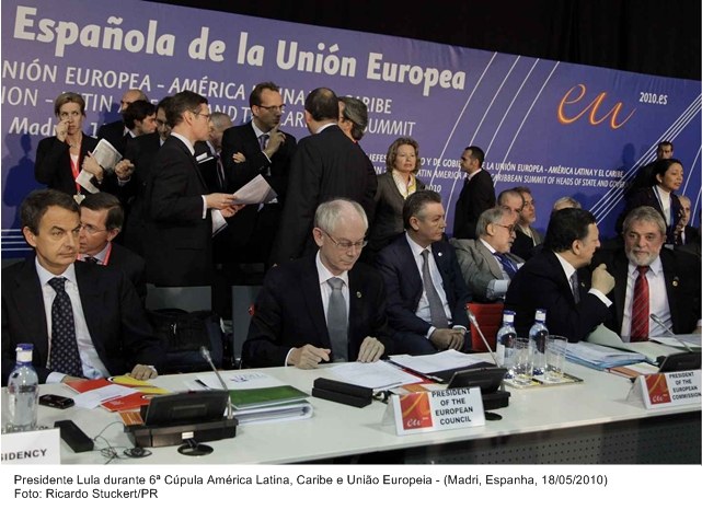 Presidente Lula durante a 6ª Cúpula Mercosul - União Europeia.
