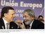 Presidente Lula e o presidente da Comissão Européia, Durão Barroso, durante sessão inaugural da 6ª Cúpula América Latina, Caribe e União Europeia.