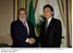 Presidente Lula cumprimenta o Primeiro-Ministro do Japão, Yukio Hatoyama, durante encontro em Washington.