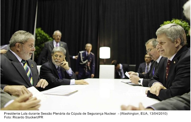 Presidente Lula durante Sessão Plenária da Cúpula de Segurança Nuclear.
