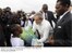 Presidente Lula durante cerimônia de chegada a Guiné Equatorial.