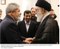 Presidente Lula em encontro com o Líder Supremo do Irã, Aiatolá Ali Khamenei, acompanhados do presidente Mahmoud Ahmadinejad.