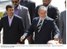 Presidente Lula na chegada à reunião privada com o Presidente do Irã, Mahmoud Ahmadinejad.