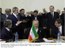 Presidente Lula, o Presidente do Irã, Mahmoud Ahmadinejad, e o Primeiro-Ministro da Turquia, Recep Erdogan, durante anúncio de acordo nuclear.
