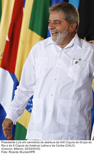 Presidente Lula em cerimônia de abertura da XXI Cúpula do Grupo do Rio e da II Cúpula da América Latina e do Caribe (CALC).