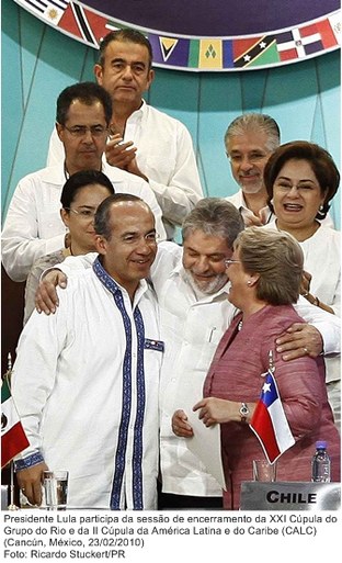 Presidente Lula participa da  sessão de encerramento da XXI Cúpula do Grupo do Rio e da II Cúpula da América Latina e do Caribe (CALC).
