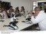 Presidente Lula durante visita às instalações do Instituto Nacional de Educação a Distância (INED), em Maputo.