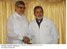 Presiente Lula durante encontro com o presidente do Paraguai, Fernando Lugo.