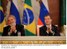 Presidente Lula durante encontro com o Presidente da Rússia, Dmitri Medvedev, em Moscou.