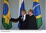 Presidente Lula durante encontro com o primeiro-ministro da Rússia, Vladimir Putin.