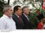 Presidente Lula, o presidente da Venezuela, Hugo Chávez, e Nestor Kirchner durante Cúpula América do Sul - África.