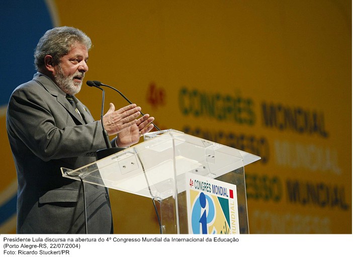 Presidente Lula discursa na abertura do 4º Congresso Mundial da Internacional da Educação.jpg