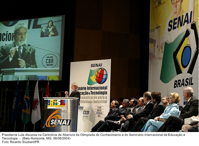 Presidente Lula discursa na Cerimônia de Abertura da Olimpíada do Conhecimento e do Seminário Internacional de Educação e Tecnologia.jpg