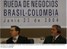 Presidente Lula e o presidente da Colômbia, Álvaro Uribe, participam da cerimônia de abertura do Fórum de Negócios Brasil-Colômbia.jpg