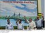 Presidente Lula, os presidentes do Peru, Alejandro Toledo (E),da Bolívia Carlos Mesa (D) e o governador do Acre, Jorge Viana, na solenidade de lançamento da pedra fundamental.jpg