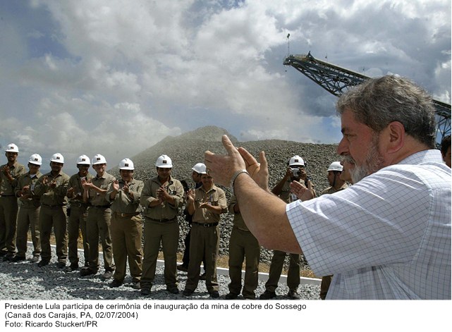 Presidente Lula participa de cerimônia de inauguração da mina de cobre do Sossego.jpg