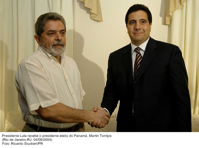 Presidente Lula recebe o presidente eleito do Panamá, Martin Torrijos.jpg
