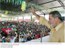 Presidente Lula acena aos participantes da cerimônia de lançamento do programa de Desenvolvimento Sustentável e do Centro de Comercialização da Agricultura Familiar.jpg