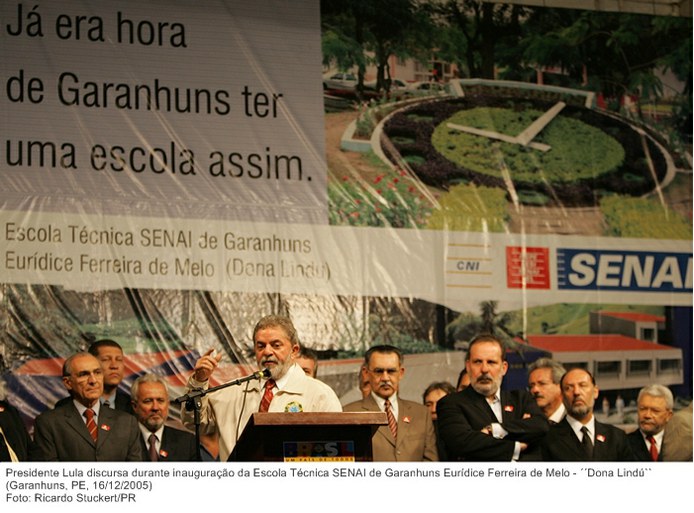 Presidente Lula discursa durante inauguração da Escola Técnica SENAI de Garanhuns Eurídice Ferreira de Melo - ´´Dona Lindú``.jpg