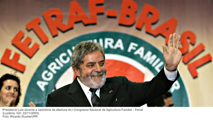 Presidente Lula durante a cerimônia de abertura do I Congresso Nacional de Agricultura Familiar - Fetraf.jpg